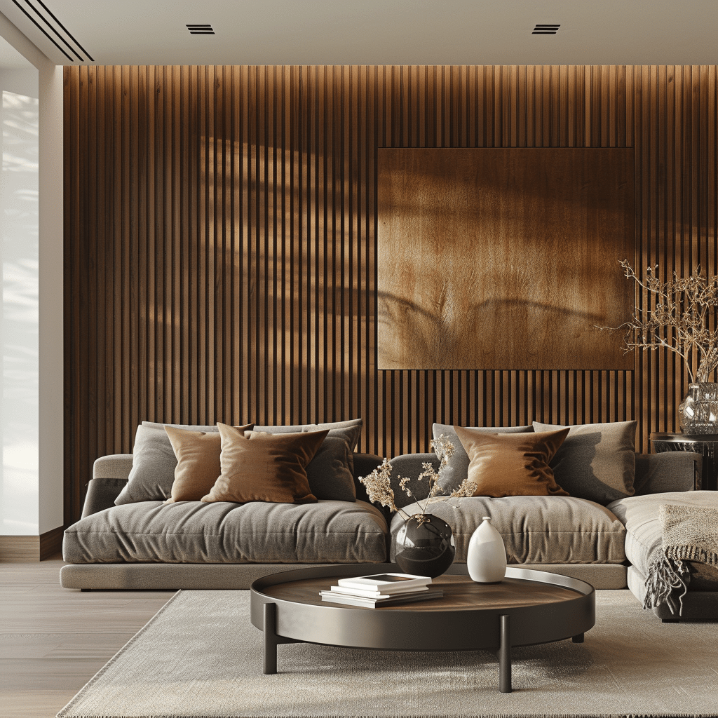 Walnut Premium Slat Tambour Wood Panels - Image 6